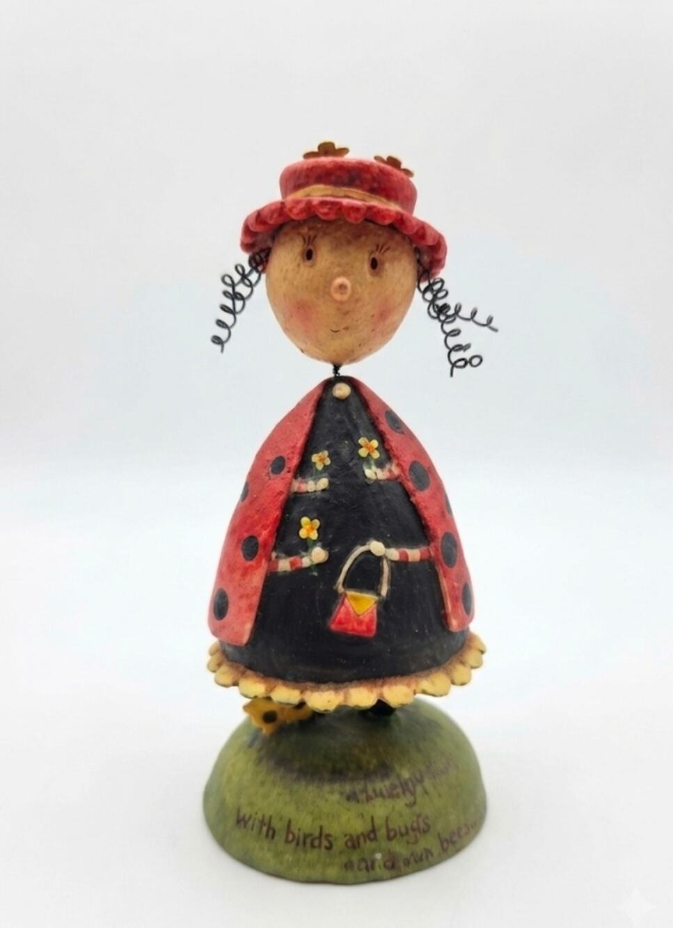 August Moon 2005 Lady Bug Figurine